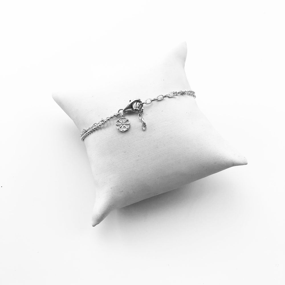 Karma Wheel Wire Chain Bracelet For Women Men 925 Sterling Silver Jewelry Party Gifts