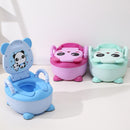 Panda Baby Potty Boys and Girls Potty Training Seat Children's Pot  Urinal Infant Cute Toilet Seat WC -Free Cleaning Brush