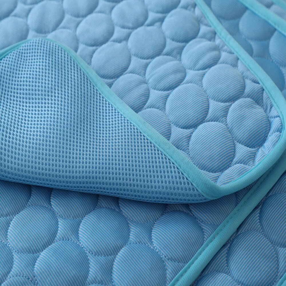 Dog Mat Cooling Summer Pad Mat For Dogs Cat Blanket Sofa Breathable Pet Dog Bed Summer Washable For Small Medium Large Dogs Cat - anconmall