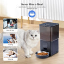 Tuya WiFi 3.5L Automatic Pet Feeder Smart Dry Food Dispenser For Cats Dogs Timer Stainless Steel Bowl Auto Pet Slow Food Feeder