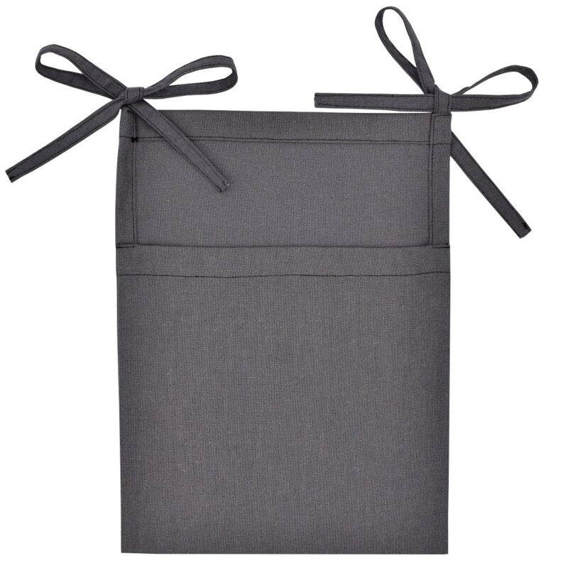 Baby Bedside Storage Bag Crib Organizer Tissue Diaper Nappy Toys Holder Pocket for Infant Essentials Multi-Purpose Hanging Bag
