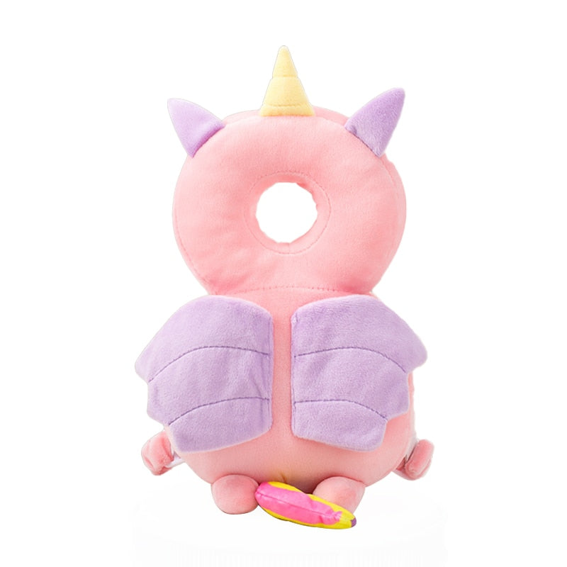 hibobi Baby Head Protector Anti-fall Cushion Back Prevent Injured 1-3T Toddler Baby Safety Pad Bee Cartoon Security Pillows