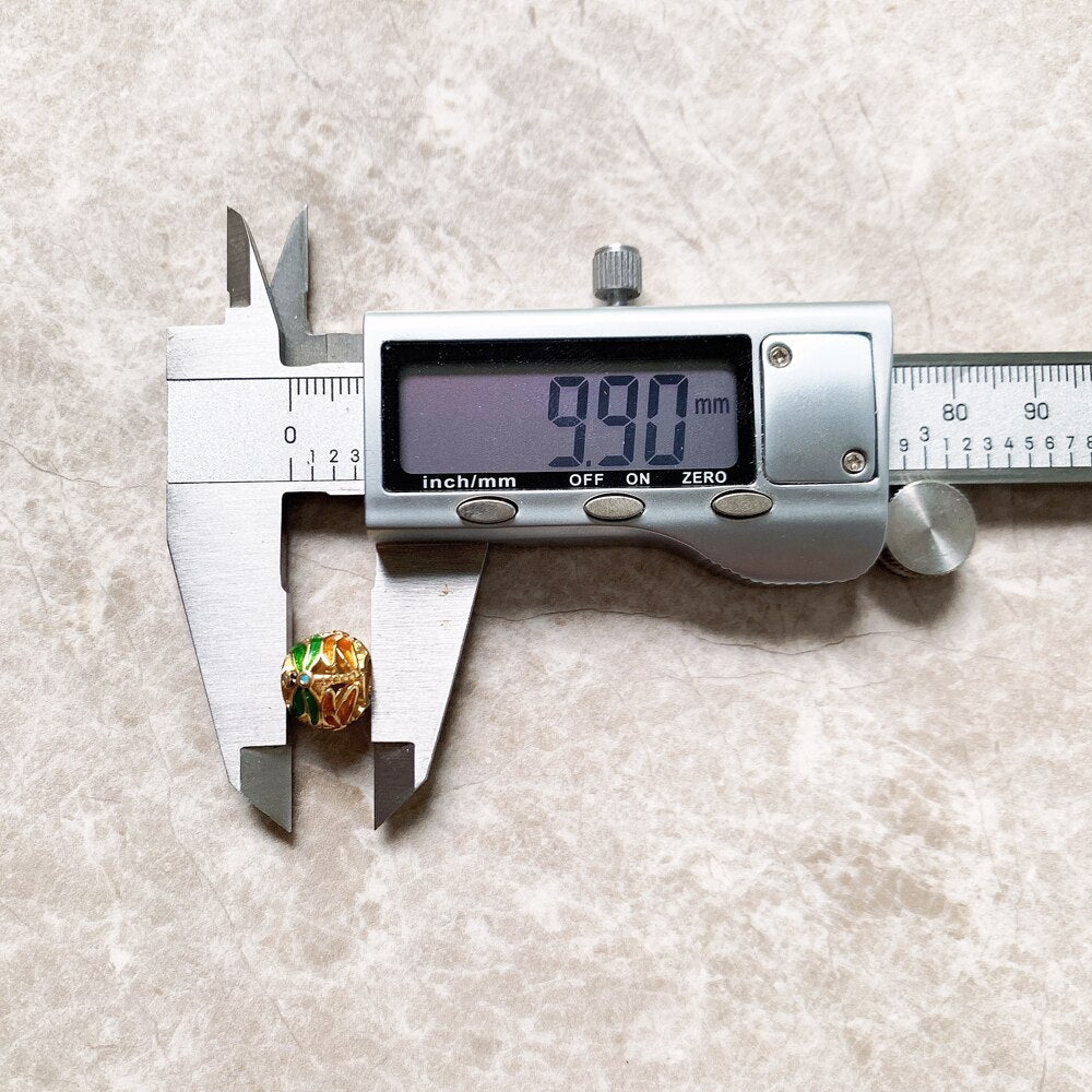 Beads Golden Dragonfly Colourful Gift For Women Karma Charms European 925 Sterling Silver Jewelry Accessories