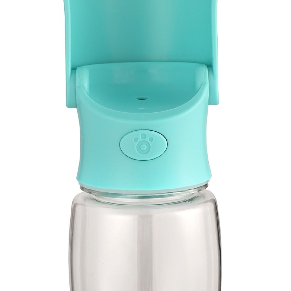 350ml Water Bottle Pet Dog Outdoor Travel Drinking Feeder Portable Foldable Eco-Friendly Antibacterial Cat Puppy Water Dispenser - anconmall