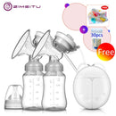Electric breast pump unilateral and bilateral breast pump manual silicone breast pump baby breastfeeding accessories