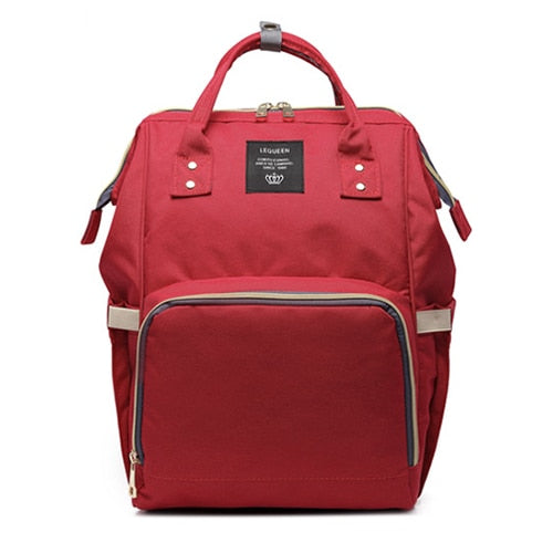 Lequeen Mummy Maternity Nappy Bag Brand Large Capacity Baby Bag Travel Backpack Designer Nursing Bag for Baby Care Drop Shipping