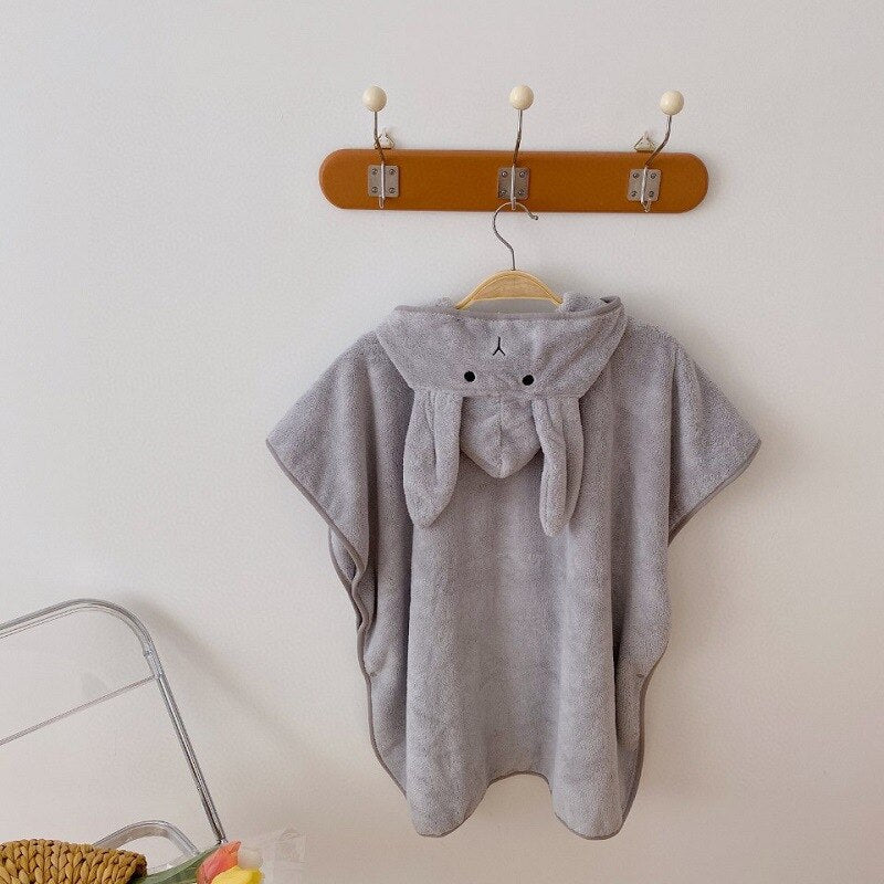 poncho grey / W 70cm H 140cm