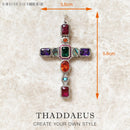 Pendant Majestic Cross & Crown Jewelry Europe 925 Sterling Silver Symbolism Promises Shield And Certaint Gift For Woman Men