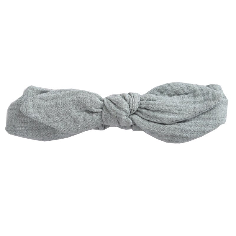 Baby Elastic Hair Band Bow Headbands Solid Color Headband For Kids Girls Cotton Turban Hairband Children Headband