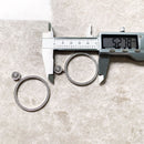 Round Drop Earrings,Europe Style Glam Fine Jewerly For Women Gift In 925 Sterling Silver