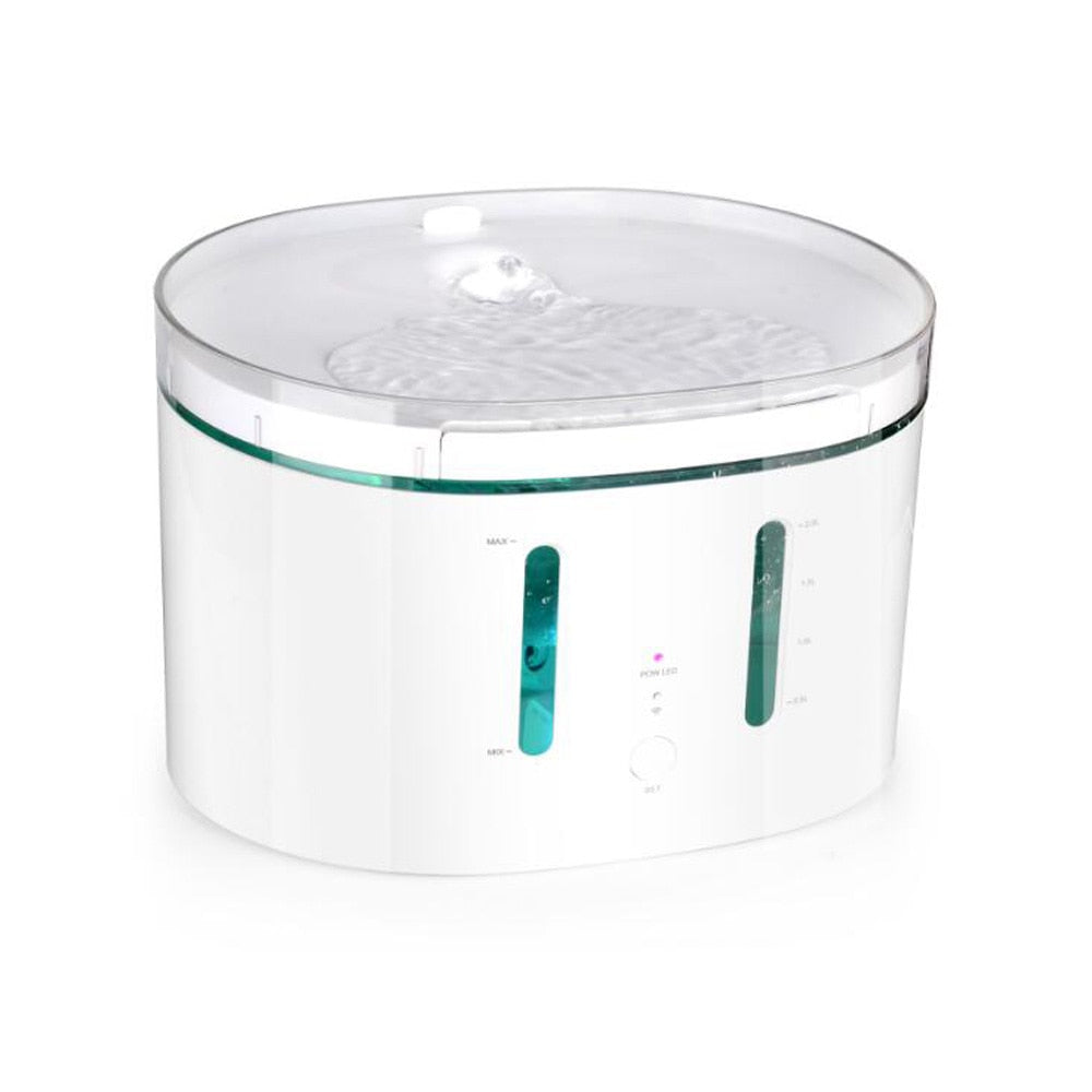 2.5L TuYa APP WIFI Smart Automatic Pet Cat Water Fountain 5V USB Dogs Cats Mute Drinker Feeder Bowl Drinking Dispenser