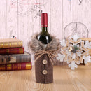 Christmas Bottle Cover Merry Christmas Decorations for Home 2022 Christmas Ornaments Navidad Noel Xmas Gift Happy New Year 2023