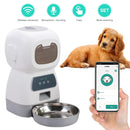 Tuya WiFi 3.5L Automatic Pet Feeder Smart Dry Food Dispenser For Cats Dogs Timer Stainless Steel Bowl Auto Pet Slow Food Feeder