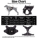 Tactical Dog Harness with 2X Metal Buckle Working Dog MOLLE Vest with Handle Front Clip Dogs Pet Military Adjustable Harness