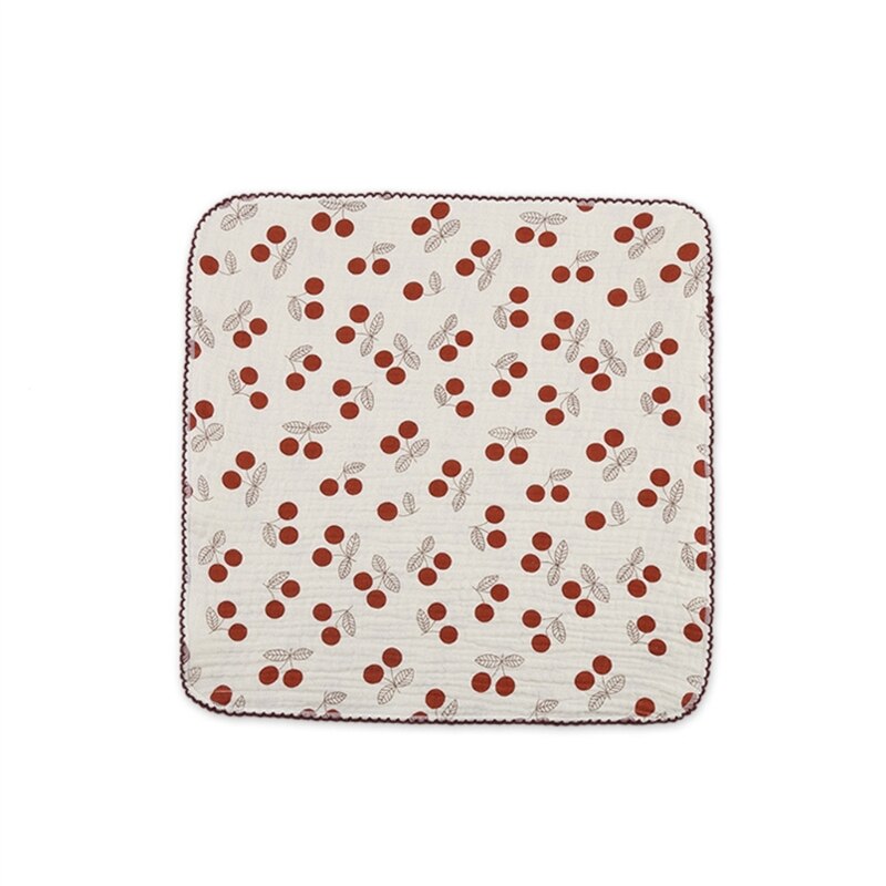 Baby Bib Towel Boys Girls 0-12M Breathable Soft Face Towel Drooling Bib with Hanging Hook Infant Feeding Burp Cloth