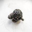 Beads Dark Green Turtle 925 Sterling Silver Europe Jewelry Cute Gift For Women & Men