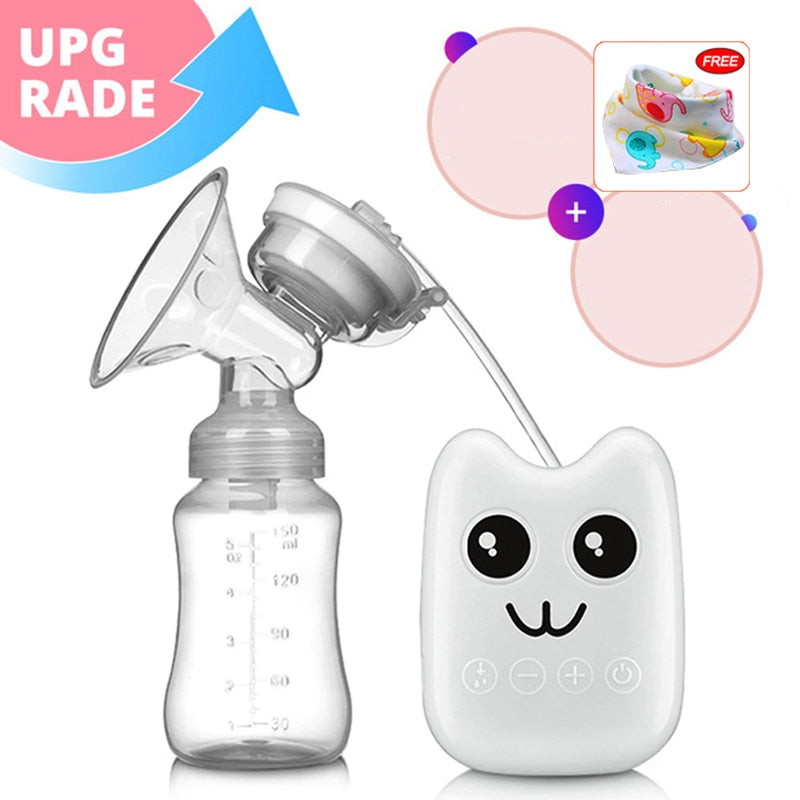 Electric Breast Pump Milk Pump for Baby Feeding Strong Suction FDA Infant Milk Extractor Breast Enlargement Pumps FEED