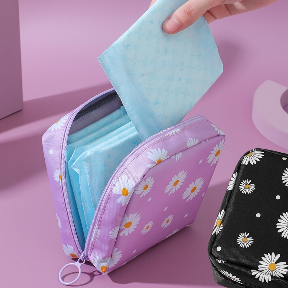 Zipper Square Bag Portable Multi-Functional Storage Bag Waterproof Nylon Coin Purse Women Mini Cosmetic Bags Lady Clutch Wallet - anconmall