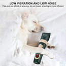 Professional Pet Dog Grooming Hair Clipper 4-Speed Quiet Electric Trimmer Pet Haircut Rechargeable Stand Base Cordless Kit - anconmall