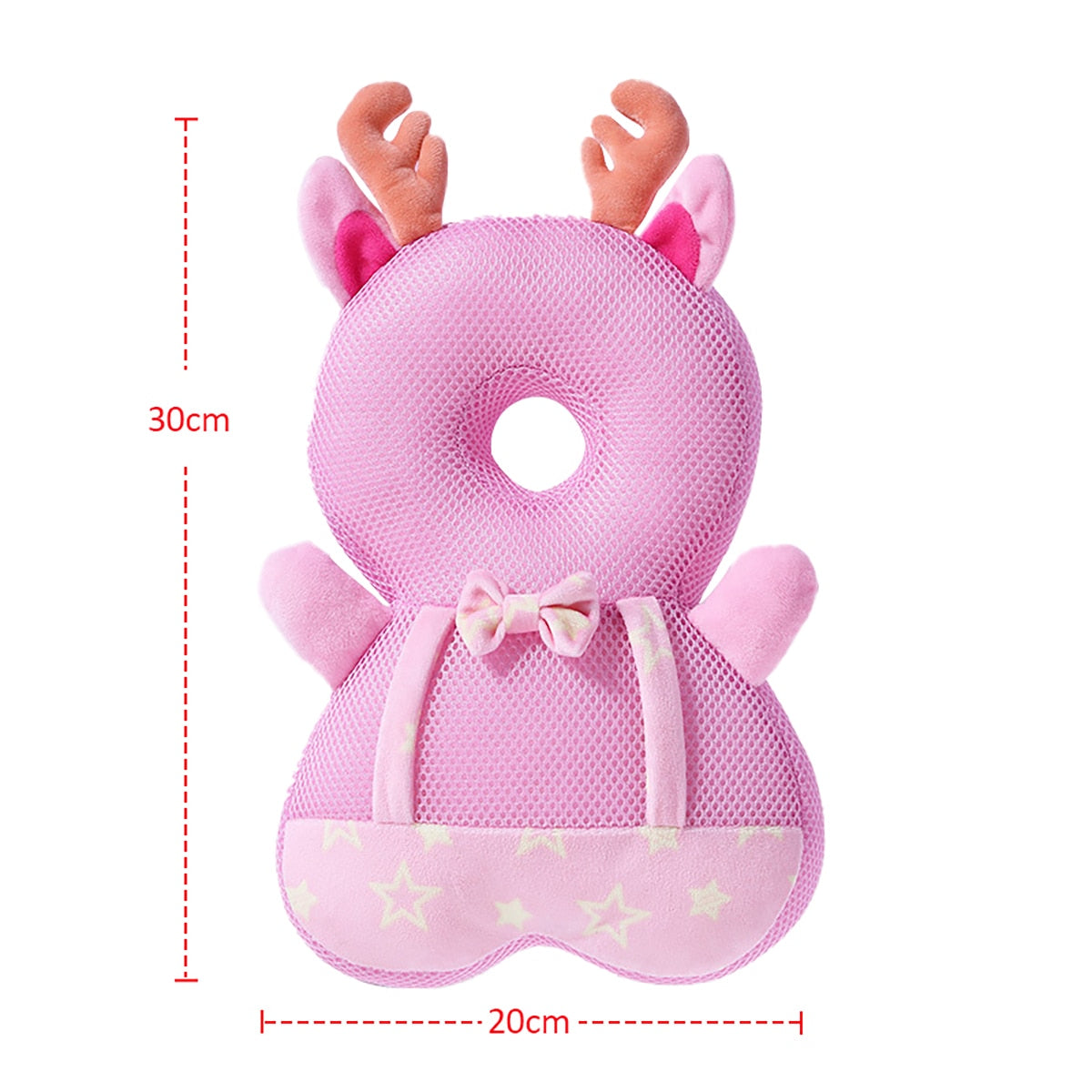 hibobi Baby Head Protector Anti-fall Cushion Back Prevent Injured 1-3T Toddler Baby Safety Pad Bee Cartoon Security Pillows