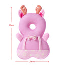 hibobi Baby Head Protector Anti-fall Cushion Back Prevent Injured 1-3T Toddler Baby Safety Pad Bee Cartoon Security Pillows
