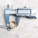 Royal Crown Gold Necklace Link Chain Elegant Fine Jewelry Europe 925 Stering Silver Brand New Romantic Gift For Women