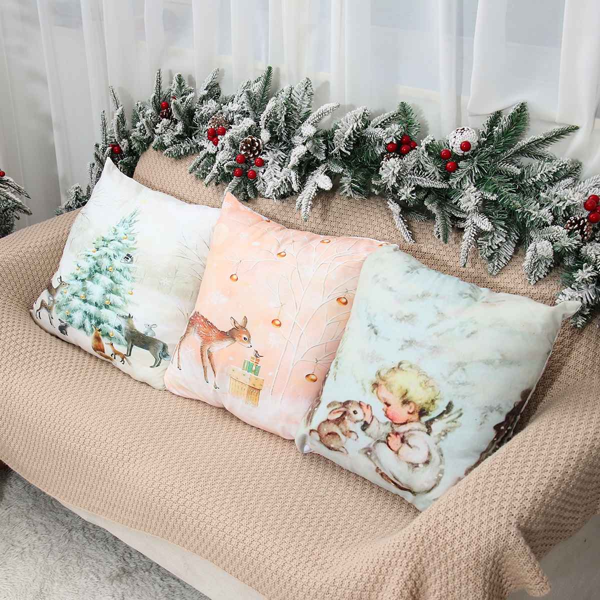 Christmas Snowman Pillowcase Merry Christmas Decor for Home  Christmas Ornaments 2022 Xmas Gift Navidad Natal Noel New Year 2023