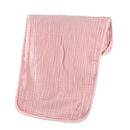 Baby Infants Washcloth Face Towel Baby Muslin Burp Cloth Solid Color Absorbent Saliva Towel Soft Cotton Crepe Feeding Bibs for