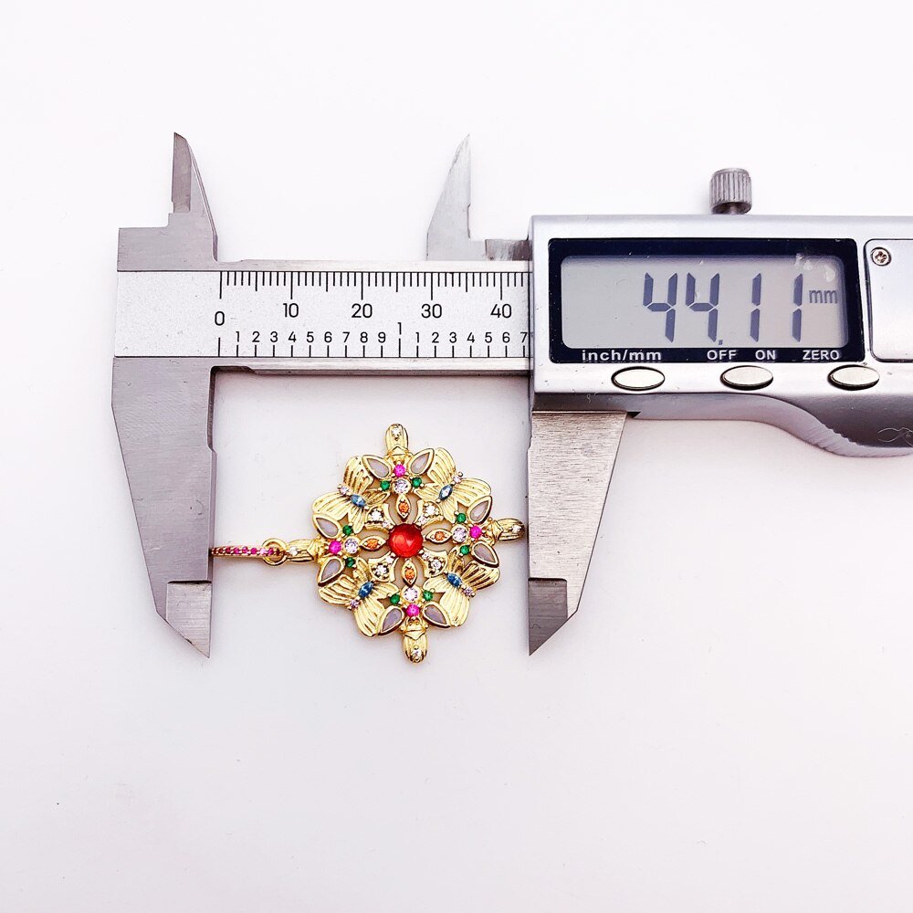 Pendant Amulet Kaleidoscope Butterfly Golden,2022 Summer Brand New Jewelry Europe 925 Sterling Silver Bohemia Gift For Woman