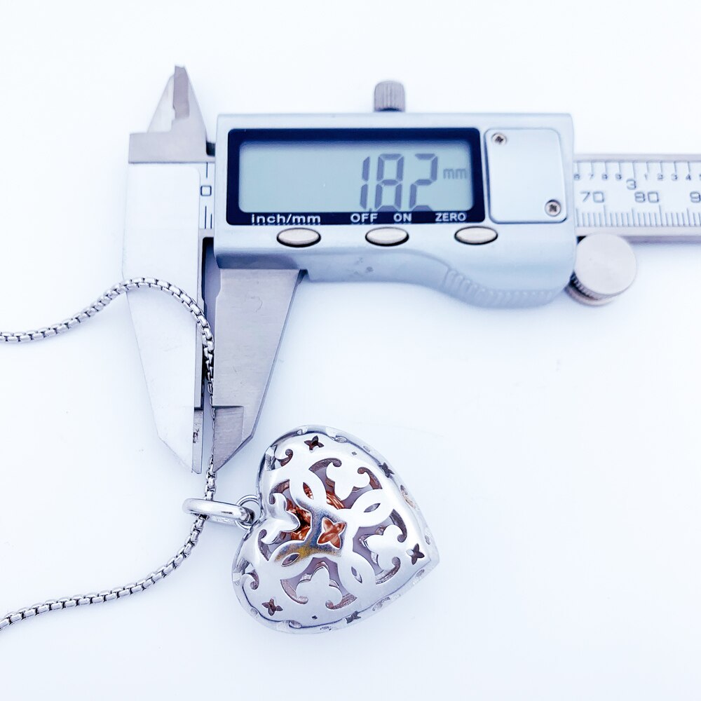 Necklace Heart Medallion Brand New Link Chain Fashion Jewelry Europe 925 Sterling Silver Gift For Women Friend