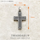 Pendant Majestic Cross & Crown Jewelry Europe 925 Sterling Silver Symbolism Promises Shield And Certaint Gift For Woman Men