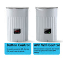 Smart Wifi APP Pet Feeder Dog And Cat Button Control Food Automatic Dispenser Bowl Dogs And Cats With Recording Timing Feeding - anconmall