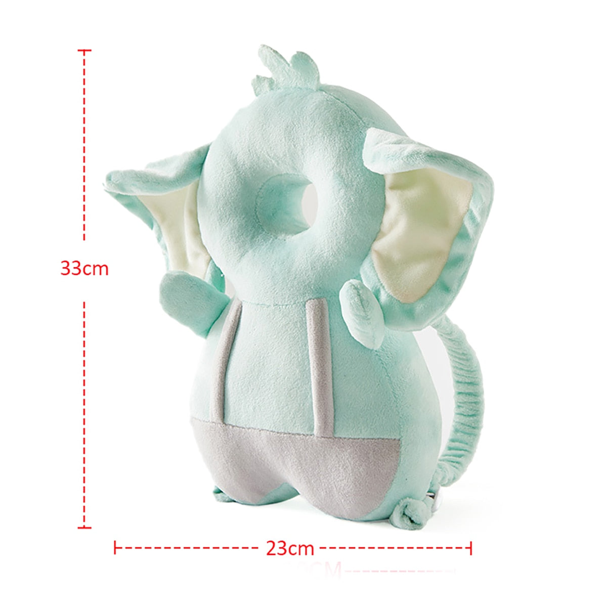 hibobi Baby Head Protector Anti-fall Cushion Back Prevent Injured 1-3T Toddler Baby Safety Pad Bee Cartoon Security Pillows