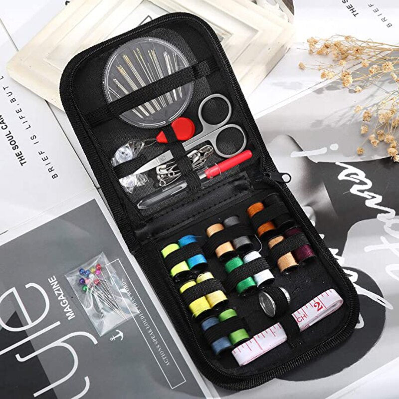 68pcs Sewing Kits DIY Multi-function Sewing Box Set for Hand Quilting Needle Thread Stitching Embroidery Sewing Accessories Gift