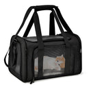 Dog Carrier Bag Soft Side Dog Backpack Cat Pet Carriers Dog Travel Bags Airline Approved Transport For Small Dogs Cats Outgoing - anconmall