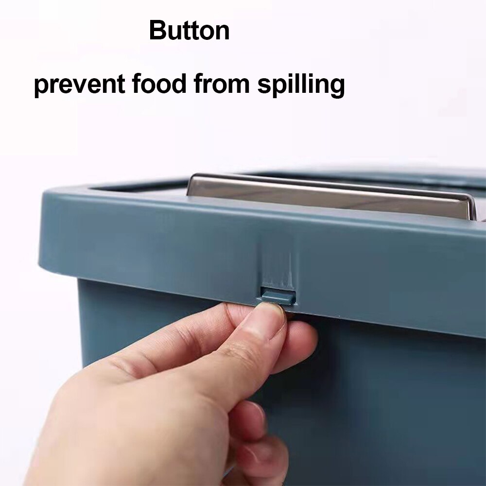 Pet Food Bucket Dog Cat Food Barrel Pet Food Sealed Bucket Household Cat Food Container PP Sealing Box Grain Storage Boxes - anconmall