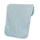 Baby Infants Washcloth Face Towel Baby Muslin Burp Cloth Solid Color Absorbent Saliva Towel Soft Cotton Crepe Feeding Bibs for