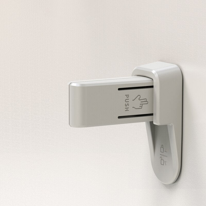 Home Universal ABS Protection Device for Children Easy to Install Anti-open Handle Locks Door Lever Lock Baby Safety Doors Lock