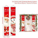 Christmas Porch Door Banner Hanging Ornaments Merry Christmas Decor For Home Xmas 2022 Navidad Natal Noel Happy New Year 2023