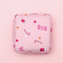 Zipper Square Bag Portable Multi-Functional Storage Bag Waterproof Nylon Coin Purse Women Mini Cosmetic Bags Lady Clutch Wallet - anconmall
