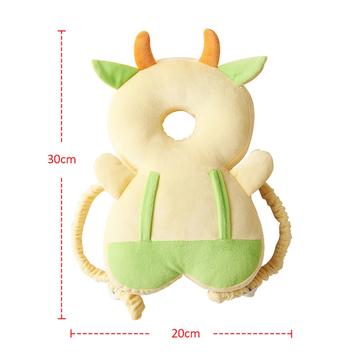 hibobi Baby Head Protector Anti-fall Cushion Back Prevent Injured 1-3T Toddler Baby Safety Pad Bee Cartoon Security Pillows