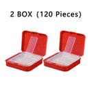 60 Pcs/Box Self Adhesive Nano Pvc Tape Reusable Waterproof Transparent Wall Stickers Strong Double Face Tape Double Sided Tape