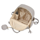 New PU leather Diaper Bag with Pacifier Bag Large Capacity Waterproof Travelling Nappy Changing Bag Stroller Bag for Newborn