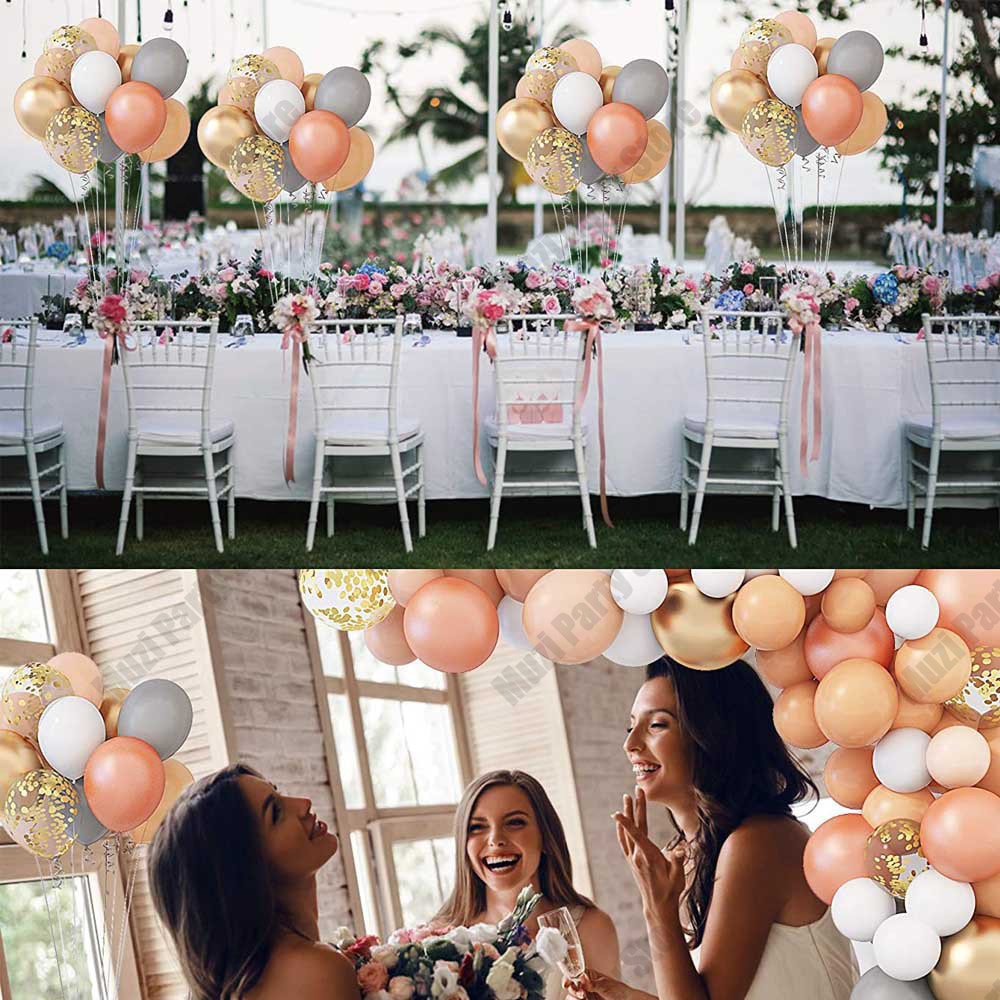 Macron Balloon Set Arch Garland for Birthday Welcome Home Gender Reveal Wedding Party Supplies Balloon Decoration - anconmall