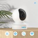Reolink Indoor IP camera wifi 3MP Super HD Pan&amp;Tilt 2-Way Audio 24/7 Recording Motion Detection Smart Home Cam for Baby Nanny E1