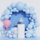 Pink Blue Macaron Balloons Garland Arch Kit 5 Inch 10 Inch 18 Inch Balloon Happy Birthday Baby Shower Wedding Party Decoration - anconmall
