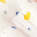 hibobi Baby Nursing Pillow Cartoon Print Shape Cotton Anti Roll Sleep Support Pillow Concave Design Prevent Flat Infant Newborn