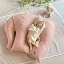Korean Style Cute Elephant Baby Anti-vomiting Anti-overflow Nursing Cushion Newborn Cotton Comfort Bed Wedge Pillow Baby Feeding