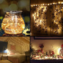 10M 100LED Copper Wire String Fairy Lights Garland for Christmas Party Wedding Decoration Holiday Outdoor Lamp Remote Control