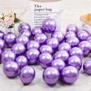 30pcs 5inch Chrome Metallic Latex Balloons Gold Silver Metal Balloon Birthday Party Inflate Globos Wedding Decor Supplies - anconmall